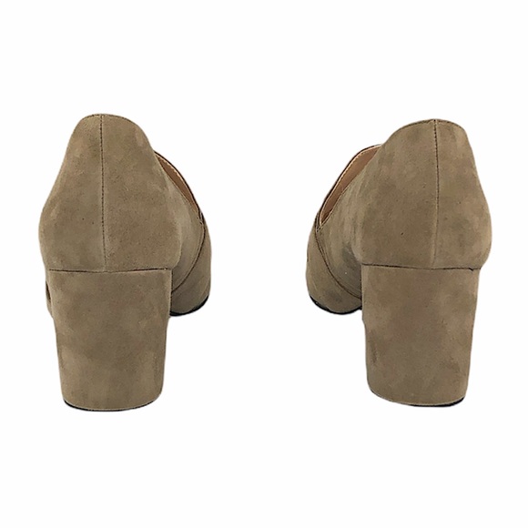 NWOB Sole Society Matador Suede Block Heel Loafer - Picture 5 of 9